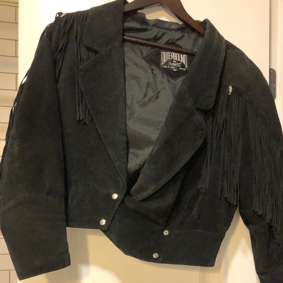 Fridge black suede jacket - Picture 6 of 6